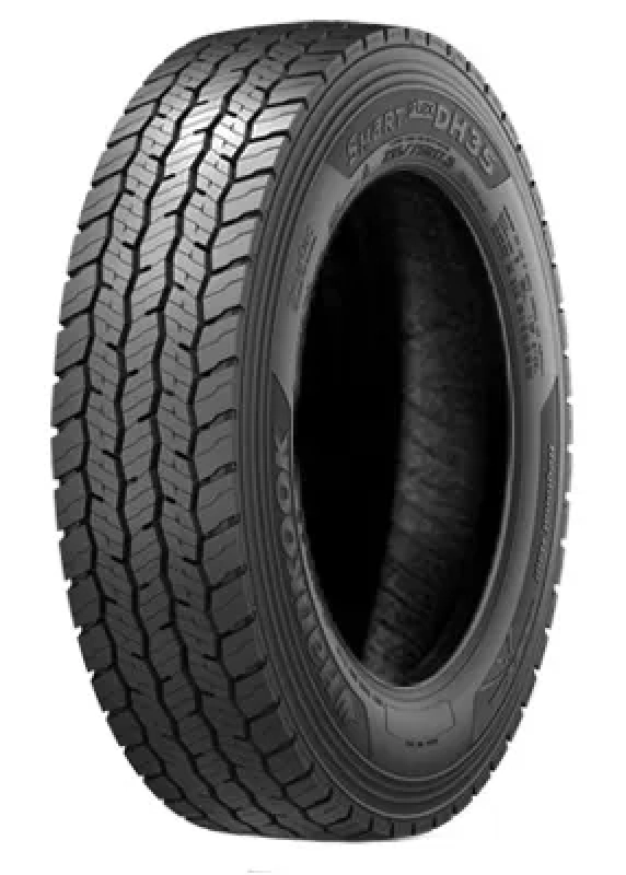 Pneu poids lourd essieu moteur HANKOOK 225/75R17.5 129M SMART FLEX DH35 3PMSF TL